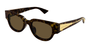 Damskie okulary przeciwsłoneczne Bottega Veneta, BV 1278SA 002