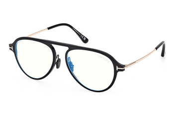 Męskie okulary korekcyjne Tom Ford - FT 5972B 54002