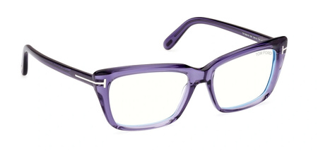 Damskie okulary korekcyjne Tom Ford - FT 5894-B BLUE BLOCK 072