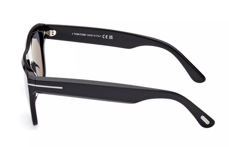 Męskie okulary przeciwsłoneczne Tom Ford - FT 1077-N ALBERTO - 01D