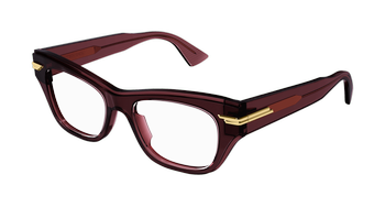 Damskie okulary korekcyjne Bottega Veneta BV1152O-003