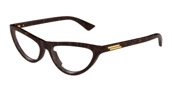 Damskie okulary korekcyjne Bottega Veneta BV 1416O 002