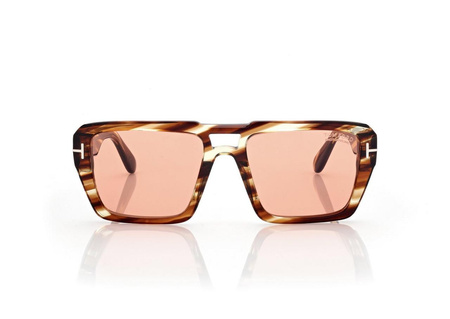 Męskie okulary przeciwsłoneczne Tom Ford FT 1153 5655E
