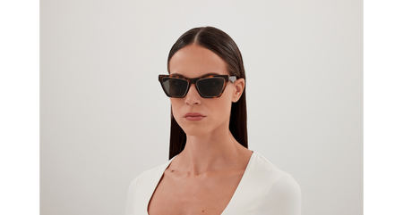 Damskie okulary przeciwsłoneczne Saint Laurent SL M103 RIM 001