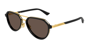 Damskie / Męskie okulary przeciwsłoneczne Bottega Veneta BV 1373S 001