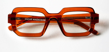 Damskie / Męskie okulary korekcyjne Oscar Magnuson - Carla OM6 - 650 Crystal Amber