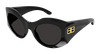 Damskie okulary przeciwsłoneczne Balenciaga - BB0256S-001
