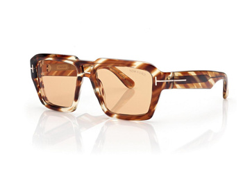 Męskie okulary przeciwsłoneczne Tom Ford ICON FT 1202 5652E