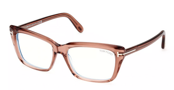 Damskie okulary korekcyjne Tom Ford - FT 5894-B BLUE BLOCK 072