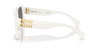 Damskie okulary przeciwsłoneczne Miu Miu MU 10YS 1425S0 56