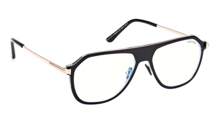Męskie okulary korekcyjne Tom Ford FT5943-B 56003