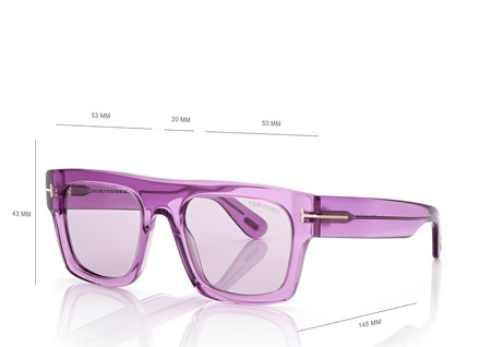 Damskie okulary korekcyjne Tom Ford - FT071 Fausto 81Y