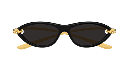 Damskie okulary przeciwsłoneczne Bottega Veneta BV 1390S 001