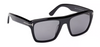 Męskie okulary przeciwsłoneczne Tom Ford - FT 1077-N ALBERTO - 01D