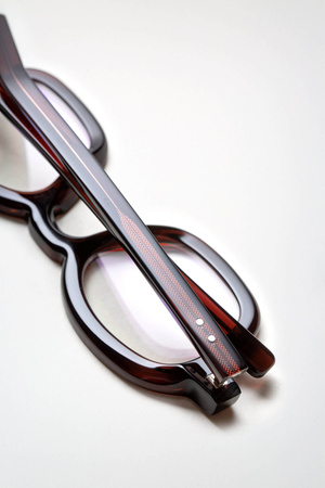 Damskie / Męskie okulary korekcyjne Oscar Magnuson - Lou OM2 - 600 Toga Red