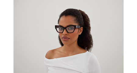 Damskie okulary korekcyjne Balenciaga - model BB0362O-004