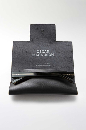 Męskie okulary korekcyjne Oscar Magnuson - Damon OM6 - 150 Charcoal