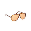 Męskie okulary przeciwsłoneczne Tom Ford FT0998 53E