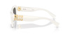 Damskie okulary przeciwsłoneczne Miu Miu MU 07YS 1425S0 53