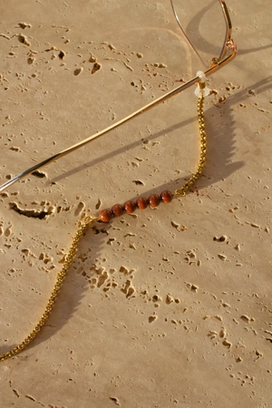 Łańcuszek do okularów Coco Bonito Berry Brown