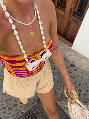 Łańcuszek do okularów Coco Bonito Cowrie Cool