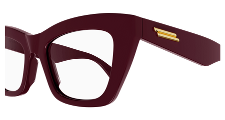 Damskie okulary korekcyjne Bottega Veneta BV 1215O 004