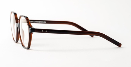 Damskie okulary korekcyjne Oscar Magnuson - maya OM.1 - dark brown