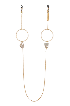 Łańcuszek do okularów Frame Chain Rise and Shine in Yellow Gold