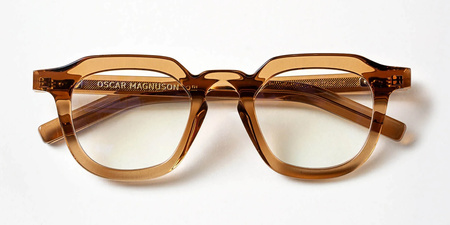 Damskie / Męskie okulary korekcyjne Oscar Magnuson - Deckard OM2 - 930 Crystal Caramel 10th Jubilee