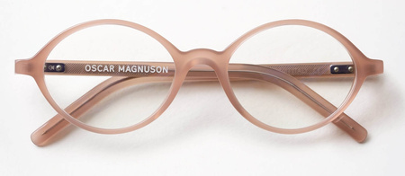 Damskie okulary korekcyjne Oscar Magnuson - Teddy OM1 - 110 Pale Grey