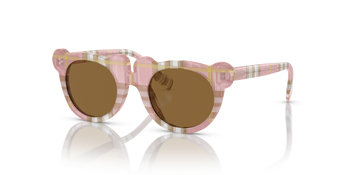 Dziecięce okulary przeciwsłoneczne Burberry JB 4355 397273 43