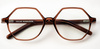 Damskie okulary korekcyjne Oscar Magnuson - Maya OM1 - 905 Crystal Brown