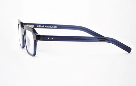 Męskie okulary korekcyjne Oscar Magnuson - Ray OM4 - 450 Midnight Blue