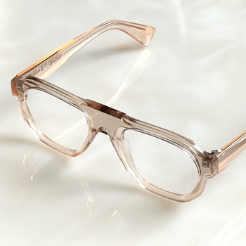 Damskie / Męskie okulary korekcyjne Folc Eyewear MASKA PLT PEACH BLOCK