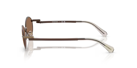 Damskie okulary przeciwsłoneczne Swarovski SK 7033 400273 53