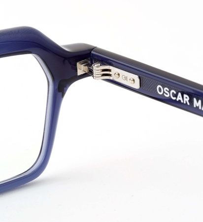 Męskie okulary korekcyjne Oscar Magnuson - Ray OM4 - 450 Midnight Blue