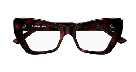 Damskie okulary korekcyjne Balenciaga, model BB 0296O 002 53