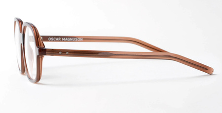 Damskie / Męskie okulary korekcyjne Oscar Magnuson - Jane OM1 - 905 Crystal Brown