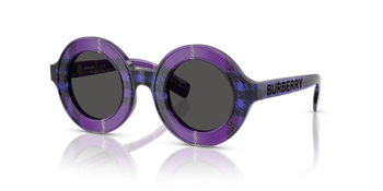 Dziecięce okulary przeciwsłoneczne Burberry JB 4386 411387 40