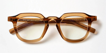 Damskie / Męskie okulary korekcyjne Oscar Magnuson - Deckard OM2 - 930 Crystal Caramel 10th Jubilee