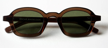 Damskie / Męskie okulary przeciwsłoneczne Oscar Magnuson - Lou OM3 - 200 Urban Green