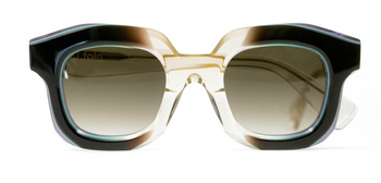 Damskie okulary przeciwsłoneczne Folc Eyewear HAZY GRADE BLUE